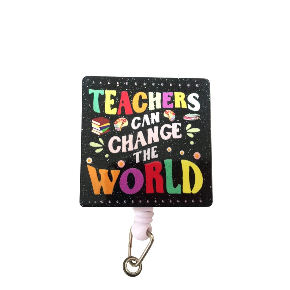Teachers Lanyard Reel Retractable Clip